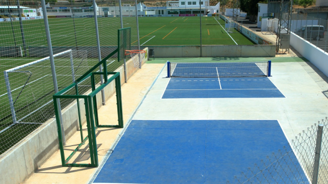 Mini tennis courts of Sant Llorenç