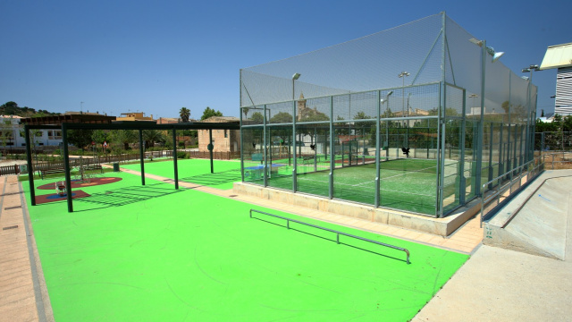 Paddle courts of Son Carrió
